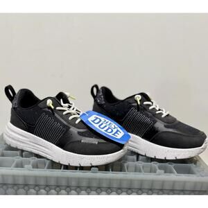 Hey Dude Sirocco Alta Glitter Sneakers Black US J4 / EU 36